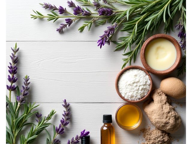 Natural ingredients and botanicals for cosmetic making