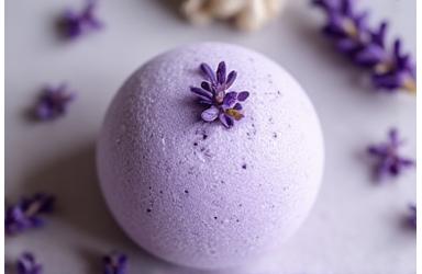 Soothing Lavender Bath Bomb